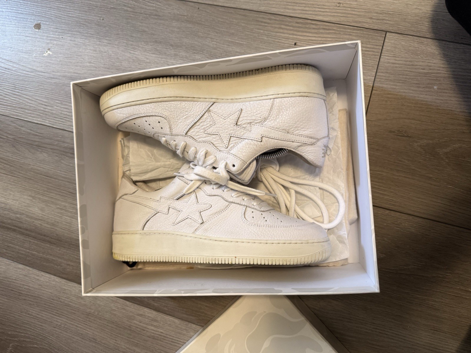 Ronnie Fieg x A Bathing Ape Fiegsta Bapesta Kith Size 41 Made in Portugal