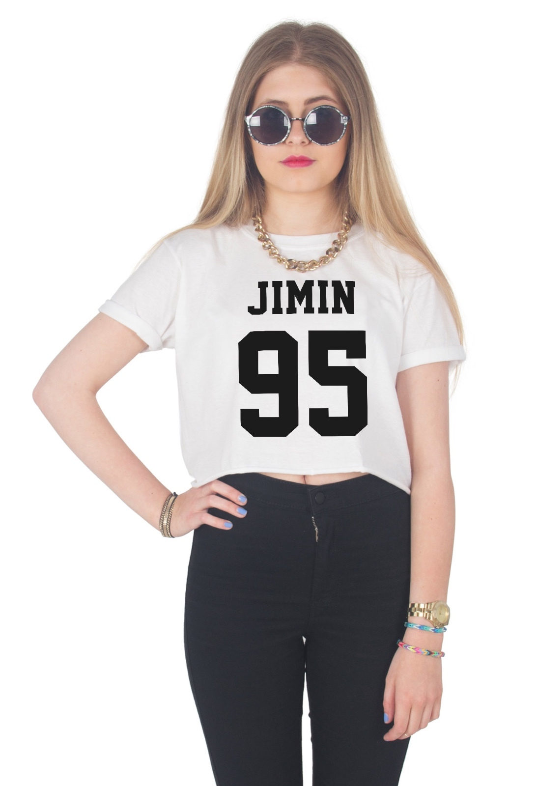 Jimin 95 Crop Top Fashion Cute Tumblr Kpop Fangirl Jungshook