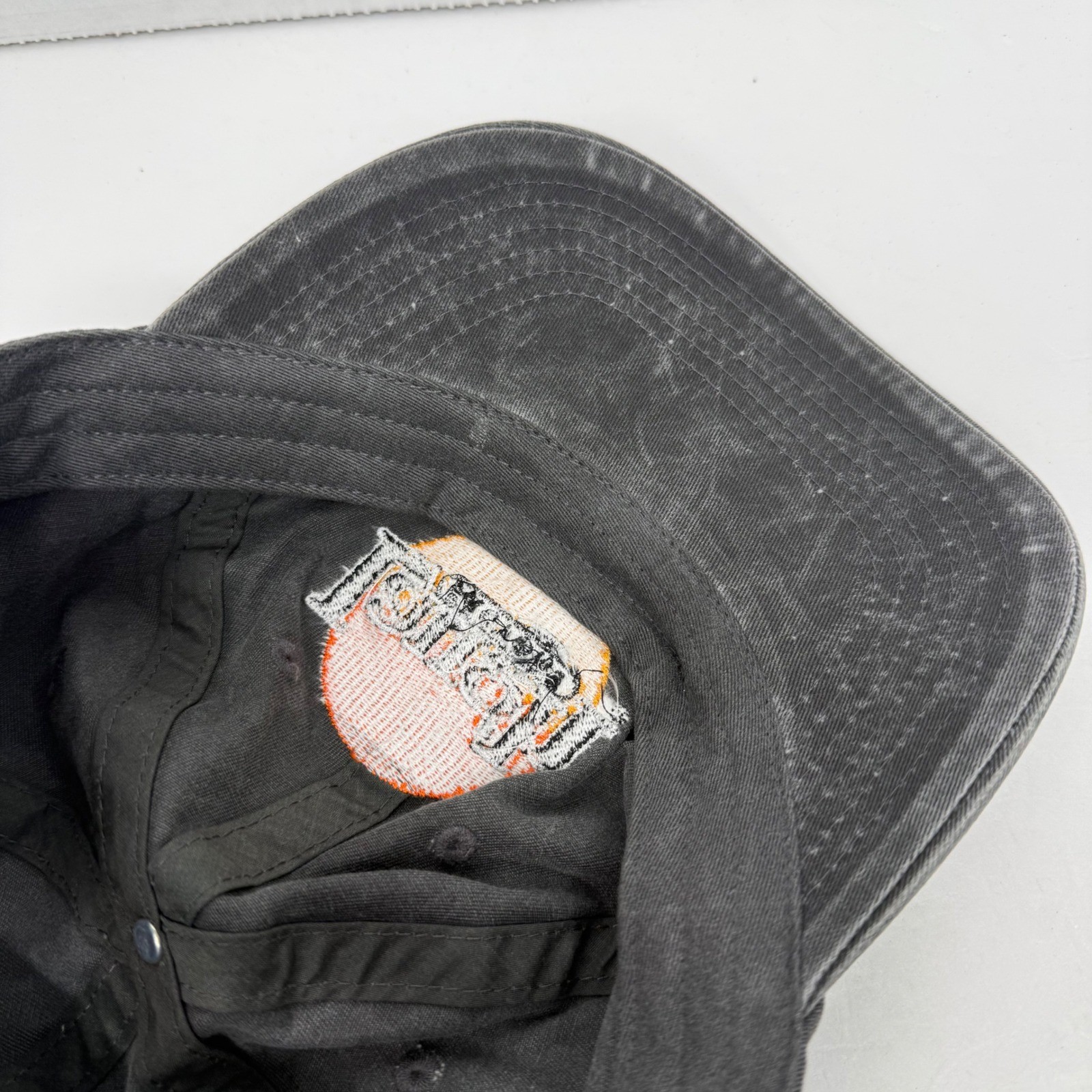 Laugh Factory Hat Mens OSFM Black Washed Comedy Club Cotton Dad Cap Souvenir