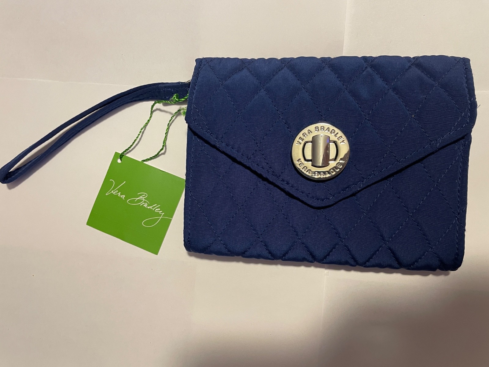 Vera Bradley Your Turn Smartphone Wristlet – Lapis or Raisin – Check Description