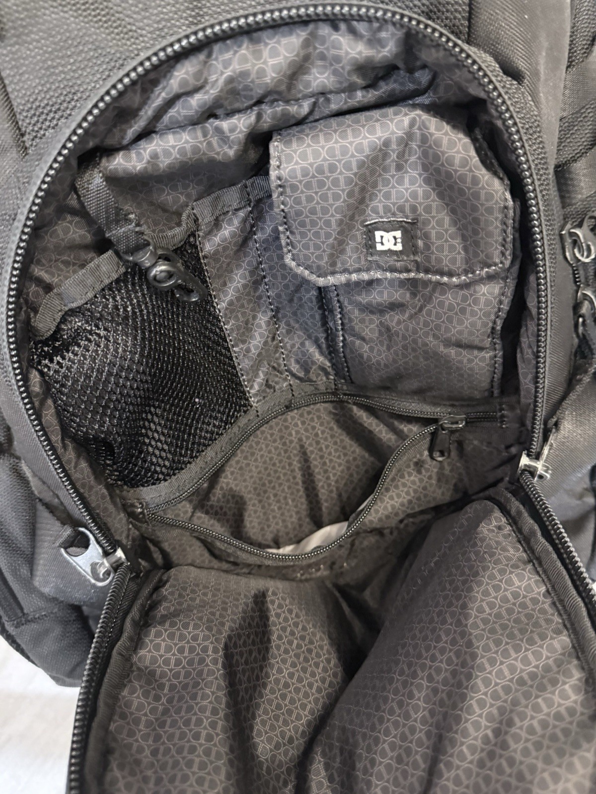 DC Shoes x Monster Energy Collab Backpack Black Laptop Skate