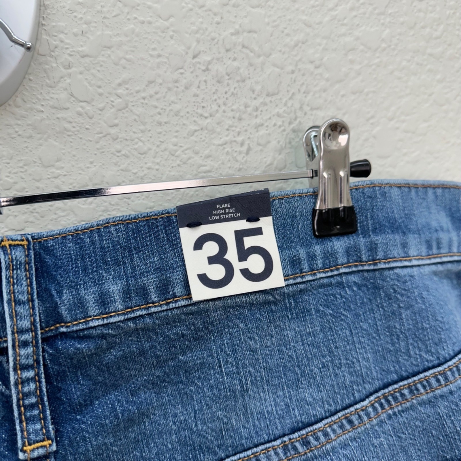 Gap Vintage Flare High Rise Denim Blue Jeans Womens size 20 NEW