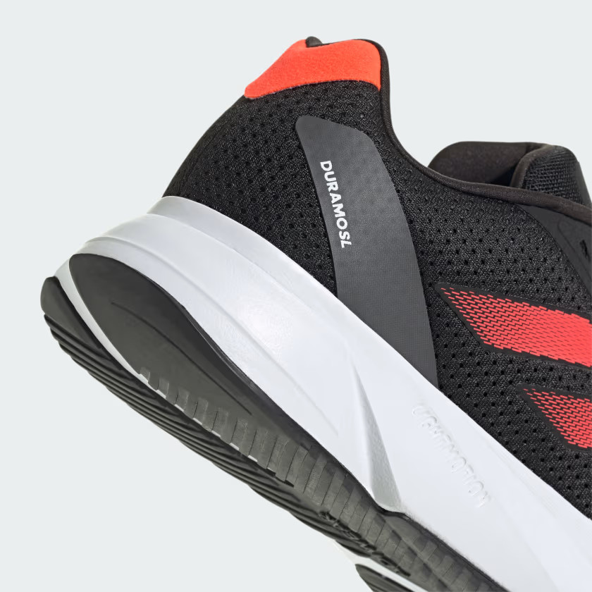 ADIDAS – Men’s Duramo SL Shoes – SIZE: 9.5 – Black/Red/Grey ***NEW IN THE BOX