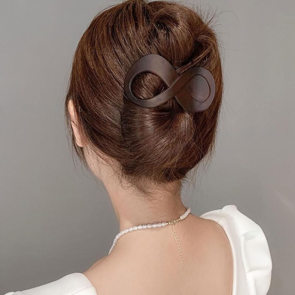 2PCS French Concord Flat Hair Clips for 1 Count (Pack of 2), Multicolor-5