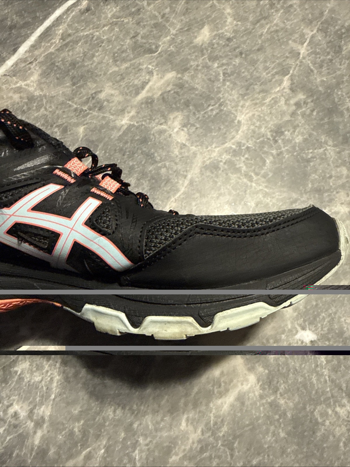 Asics Gel-Venture 8 Black Synthetic Mesh Running Sneakers Shoes Women’s Size 9