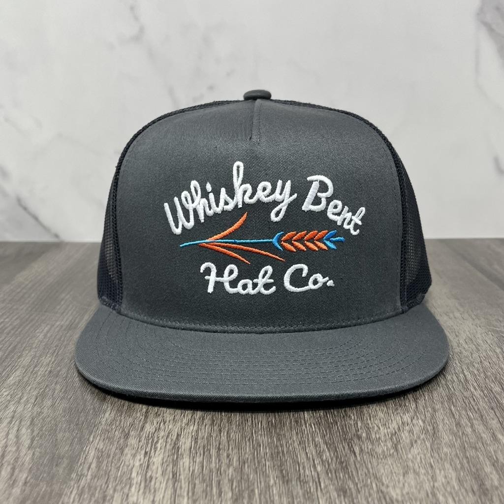 Whiskey Bent Hat Co Troubadour Classic Trucker Mesh Back Adjustable Snapback
