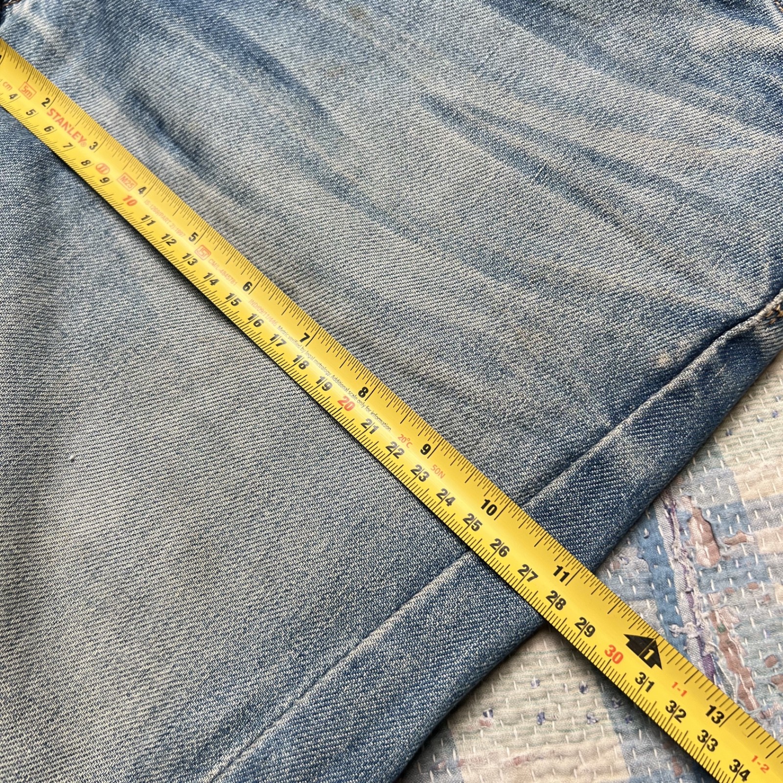 Vintage Levi’s Engineered Twisted Denim Jeans fits 34×32