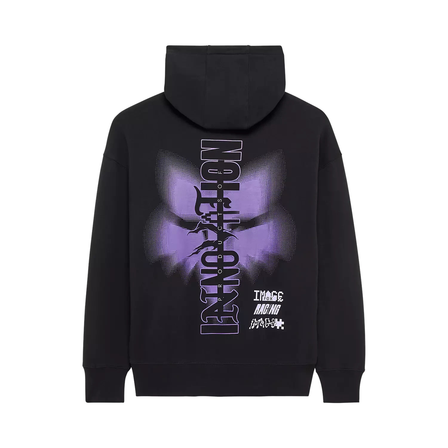 Brand New FOX Racing Mens Image Phantom Oversized Pullover Hoodie $110 M black