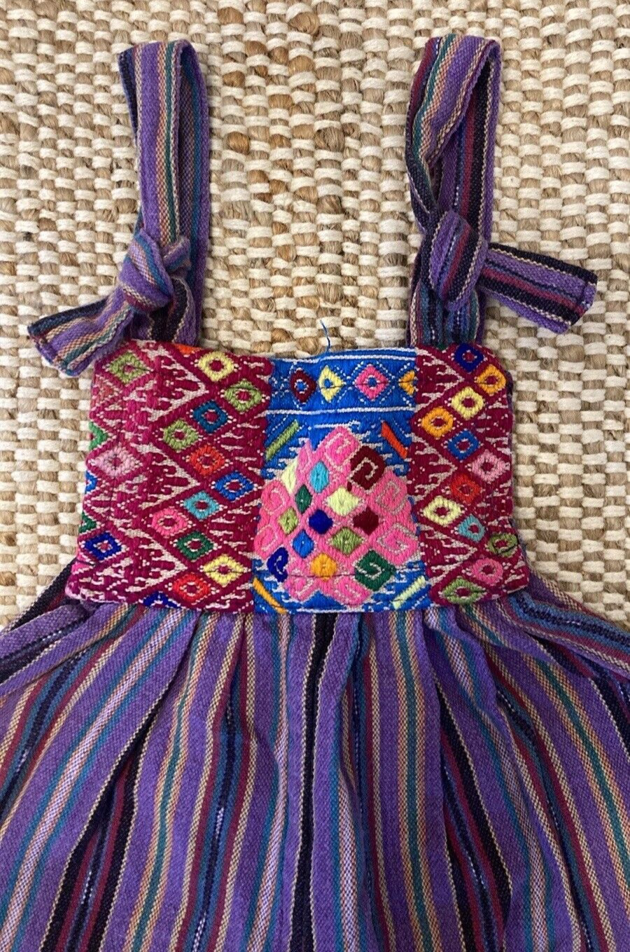 Vintage Guatemalan Child Toddler Overall Jogger 2T Unisex Y2K