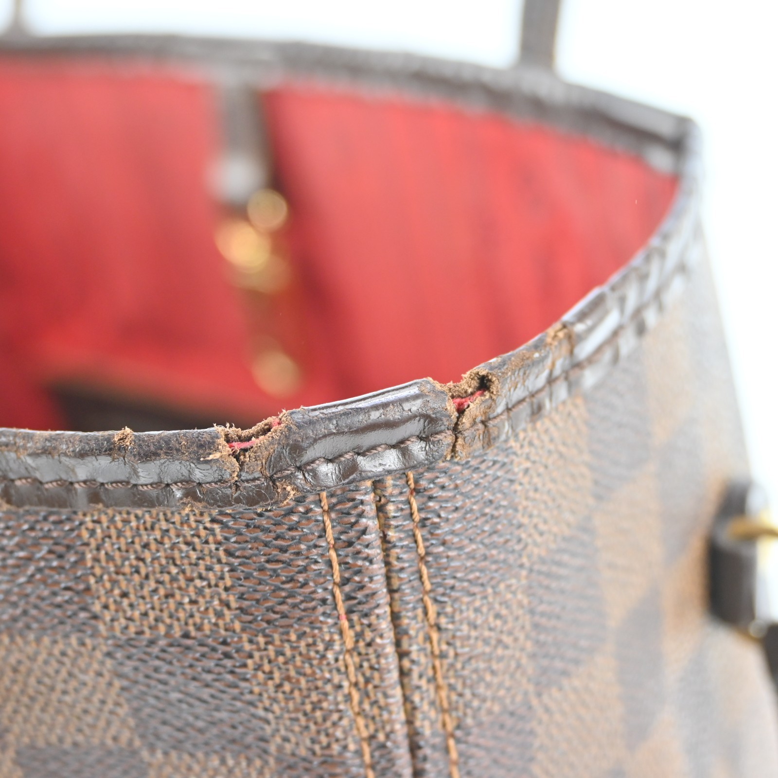 LOUIS VUITTON Neverfull MM Damier Shoulder tote bag N51105 LV N2520RJ709