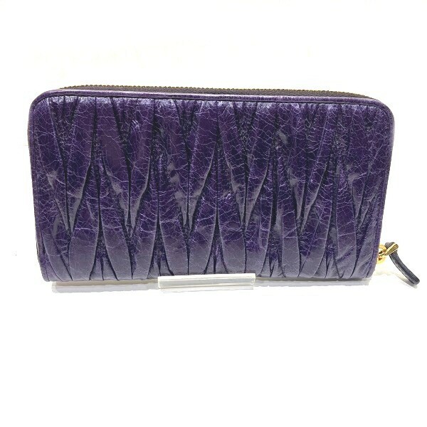 Miu Miu Matelasse Leather Long Wallet – DUTY FREE
