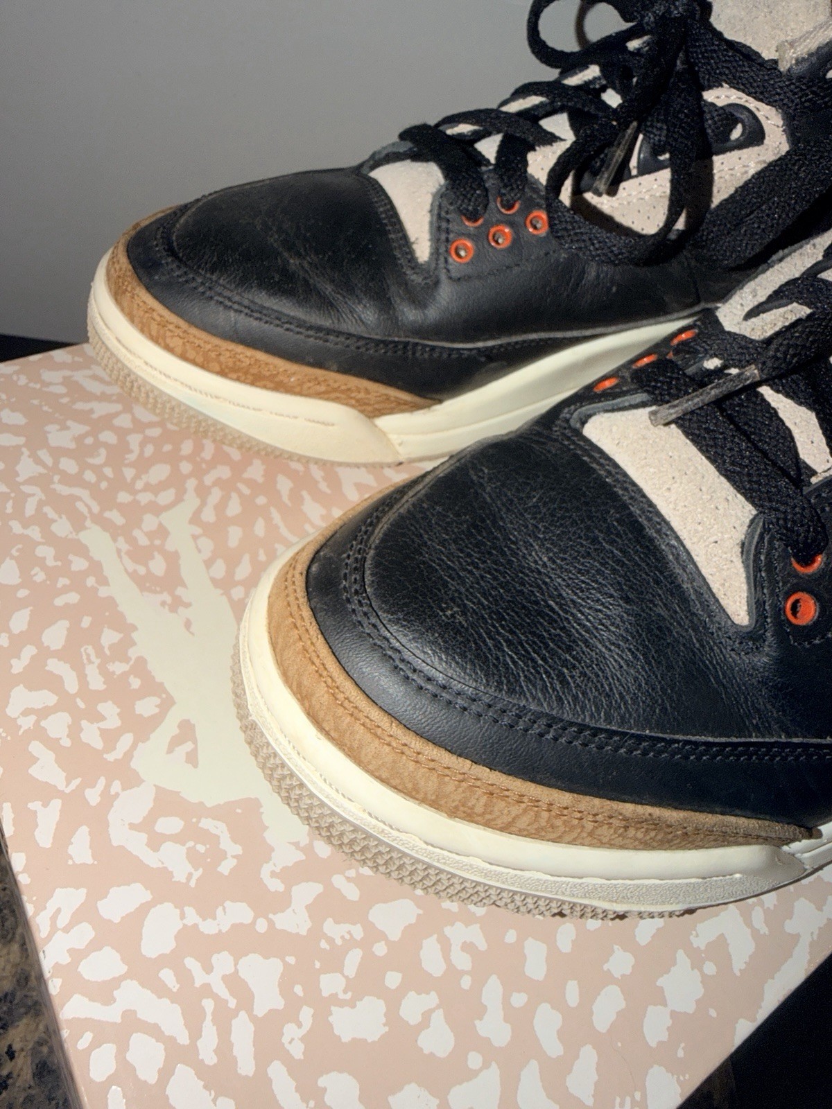 Nike Air Jordan 3 Retro Desert Elephant Shoes Mens Sz 8 CT8532-008 Shoes W/ Box