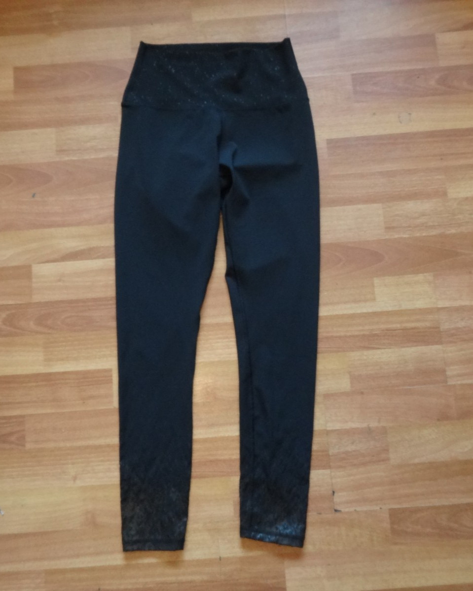 Z by Zobha Shine Women’s Legging Size Medium Black NWOT