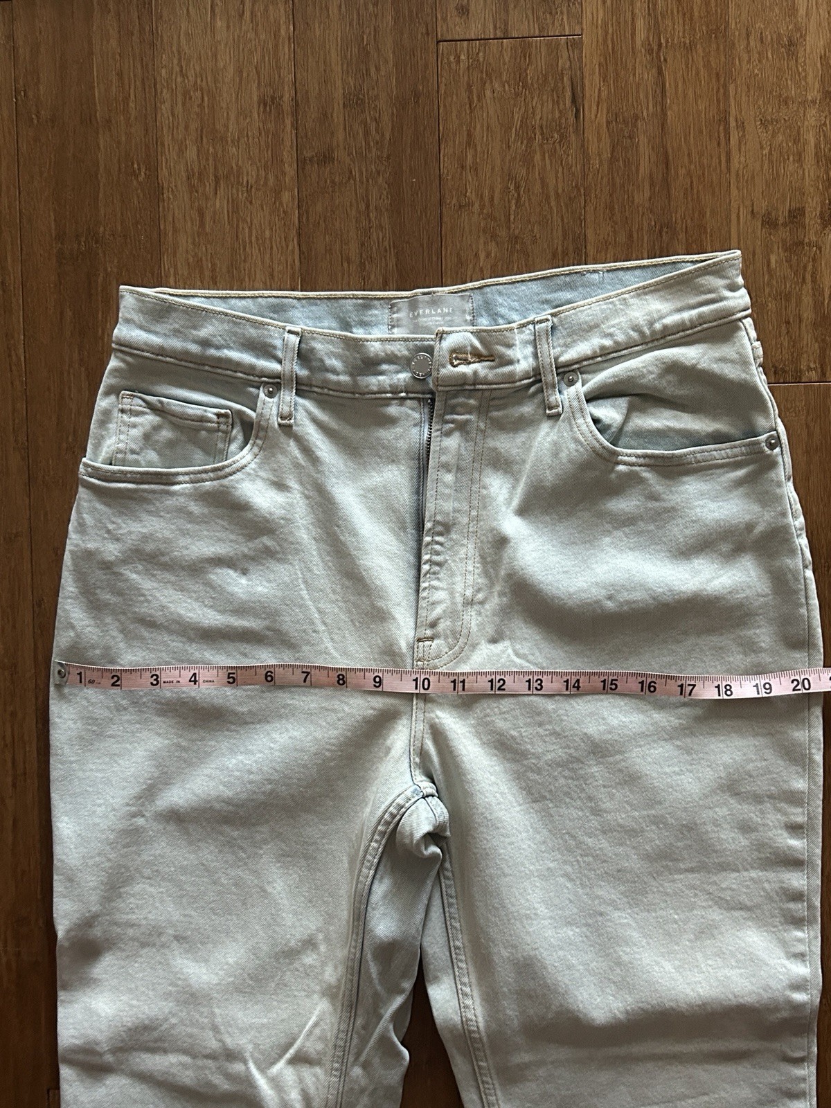 Everlane Women’s Light Blue High Rise Cropped Jeans 31