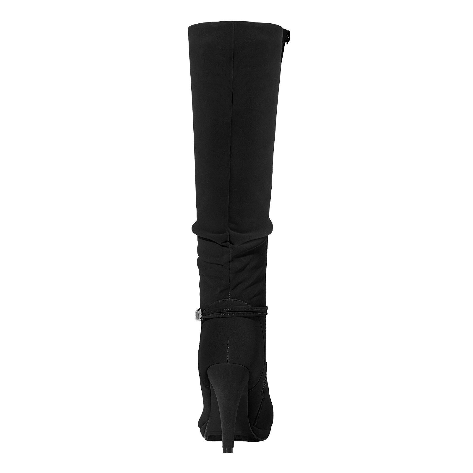 Womens Knee High Winter Boots Warm Fur Lined Zip Up Boots US 5-11