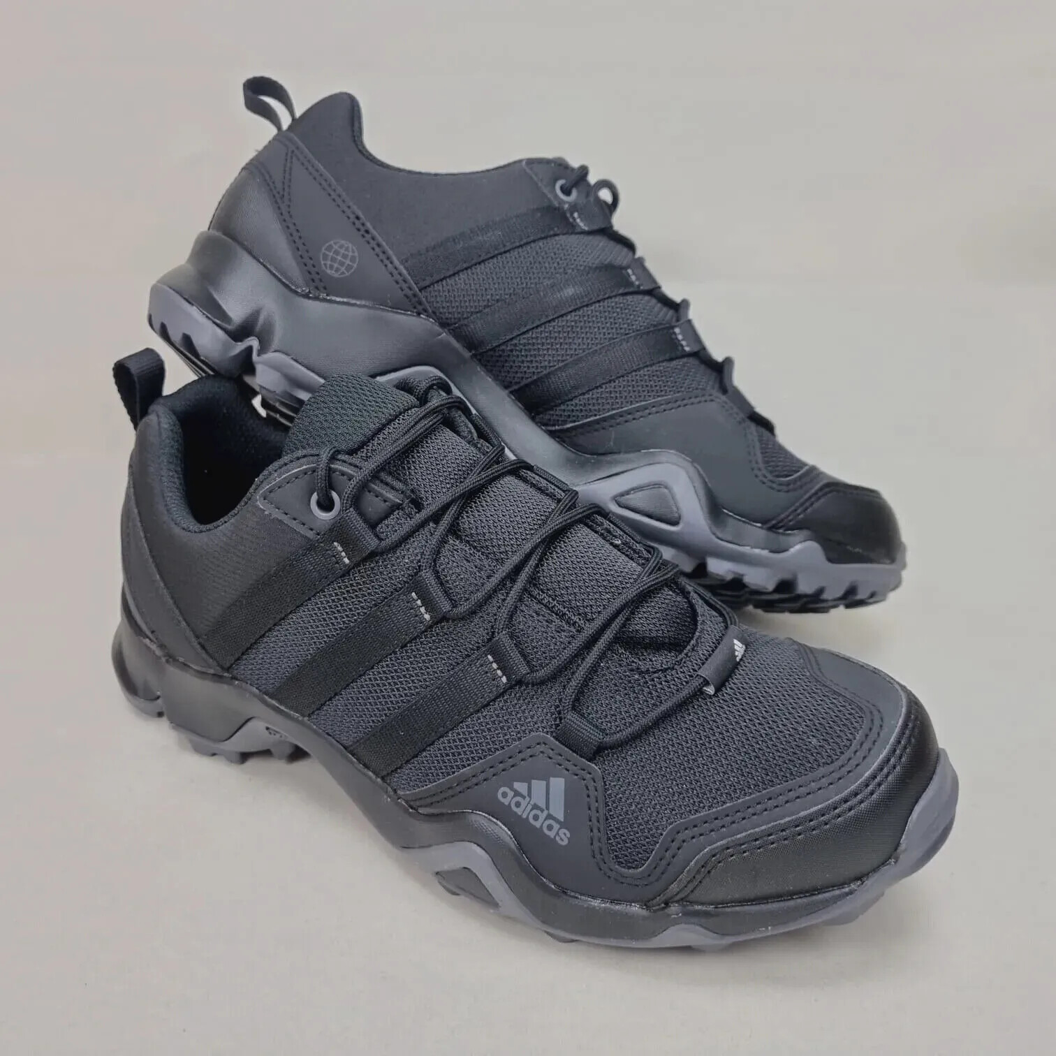 Adidas Terrex AX2S Low Top Men’s Hiking Shoes Core Gray Black Boots Q46587 NEW