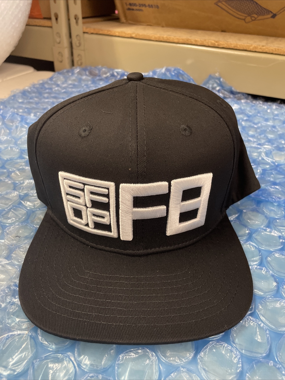 Official 5FDP Five Finger Death Punch F8 Fitted M/L Black Hat/Cap
