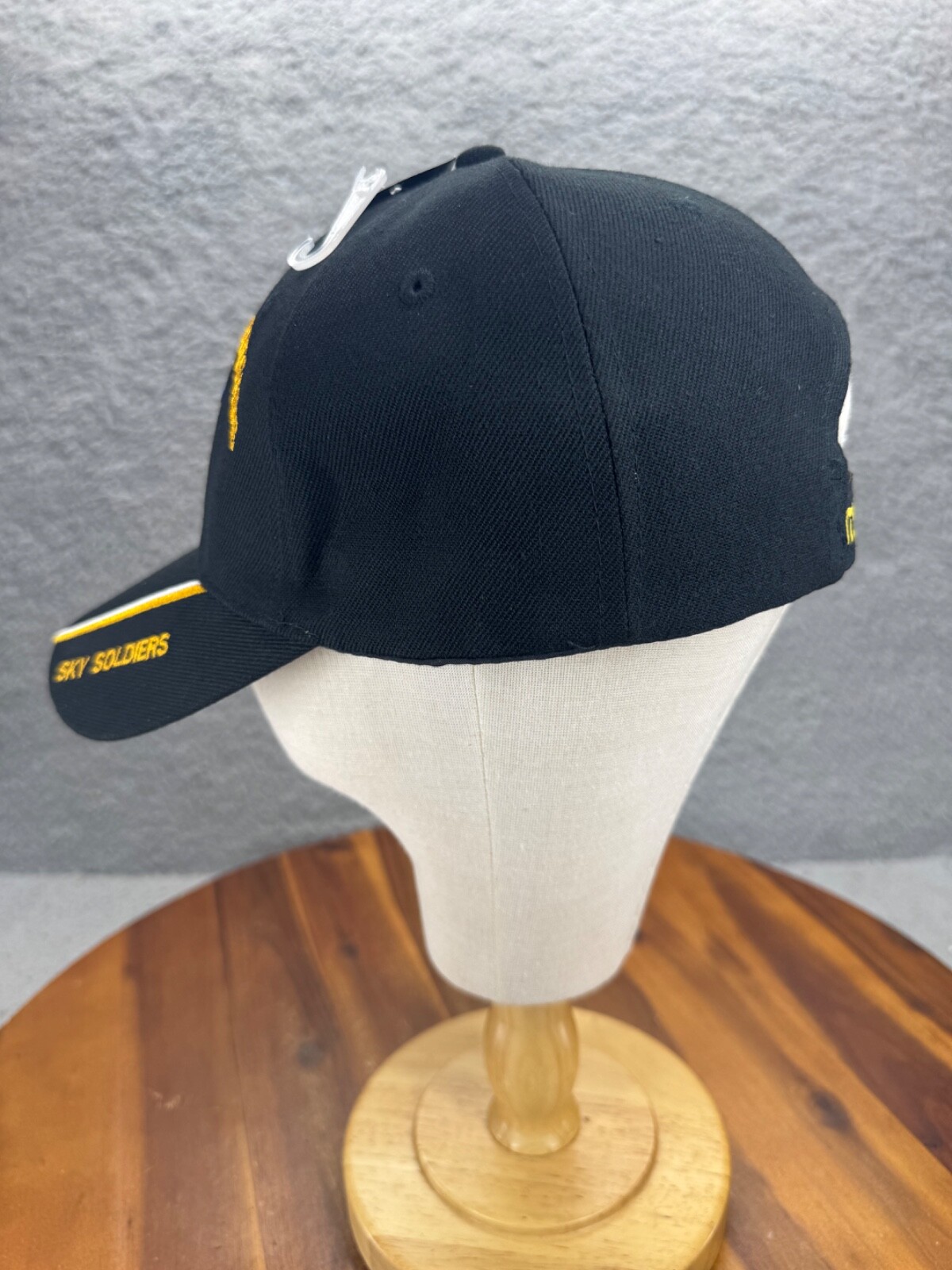 173RD Airborne Brigade Strapback Official US Army Hat Cap Embroidered Black KYS