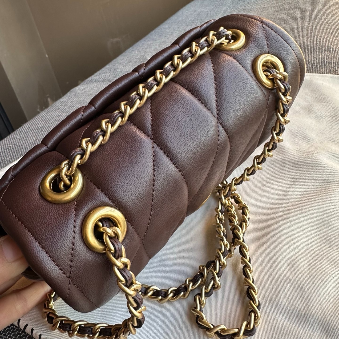 COACH Tabby Shoulder Bag 20 – Quilted CP149 Maple premium price