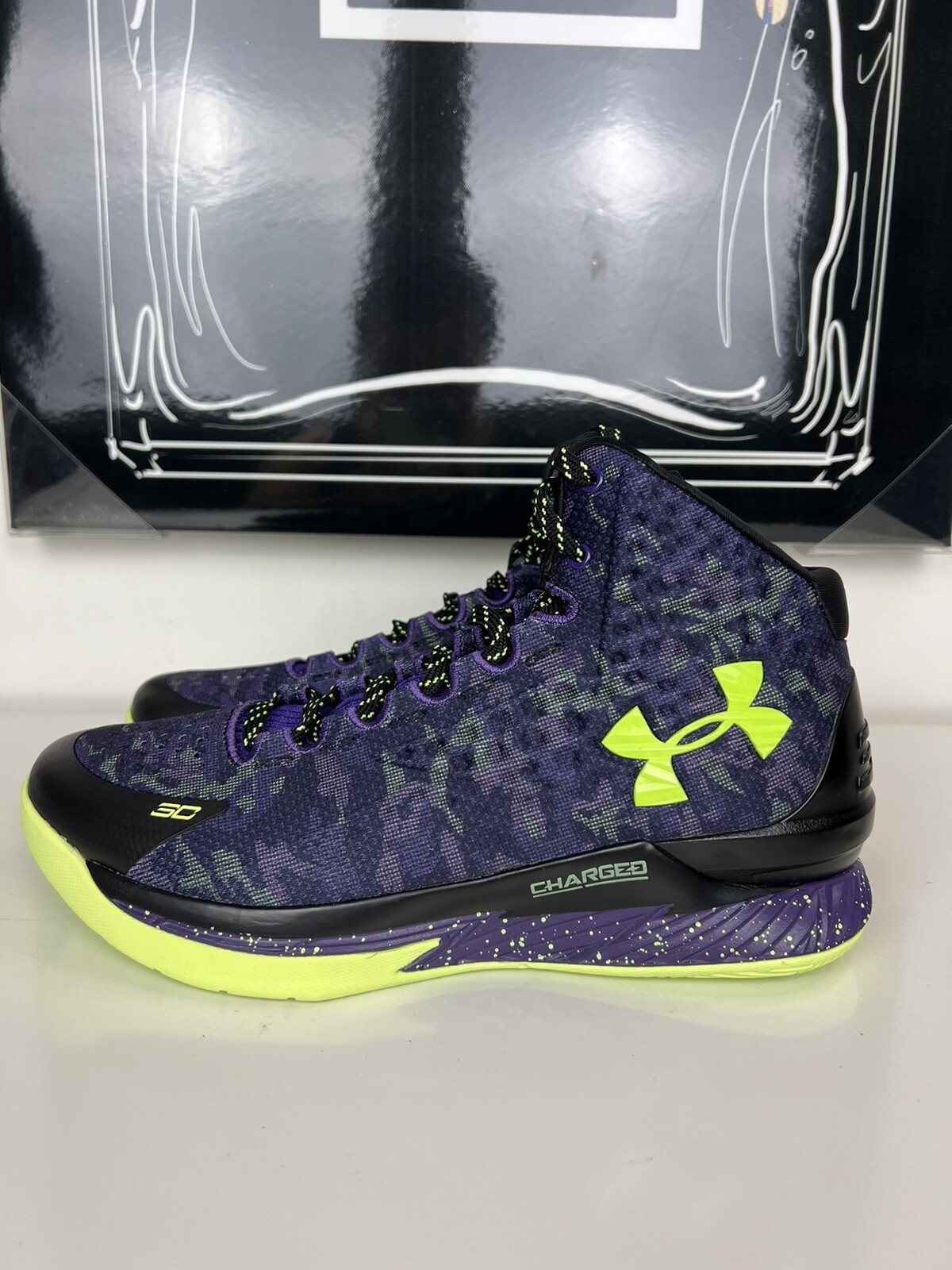 Under Armour Curry 1 “Dark Matter” MVP All Stars 3026049-001 Men’s Sz 8.5 / W 10