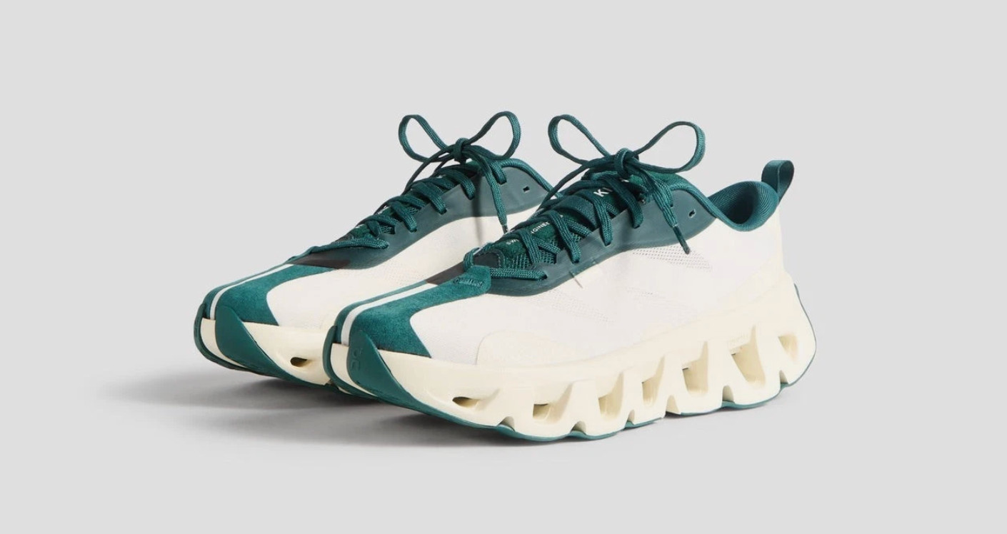 Size 12 – Kith x On Running K-Tech 1 Tofu Sea Moss NEW DS Ronnie Fieg ON CLOUD