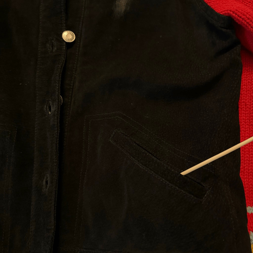 Pendleton | Southwestern Lambswool & Suede Bomber Jacket | Vintage | Size Small