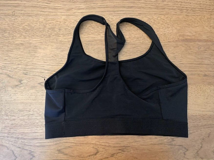 Victoria’s Secret Sport Pure Black X-LARGE The Player Sport Bra VS Unlined