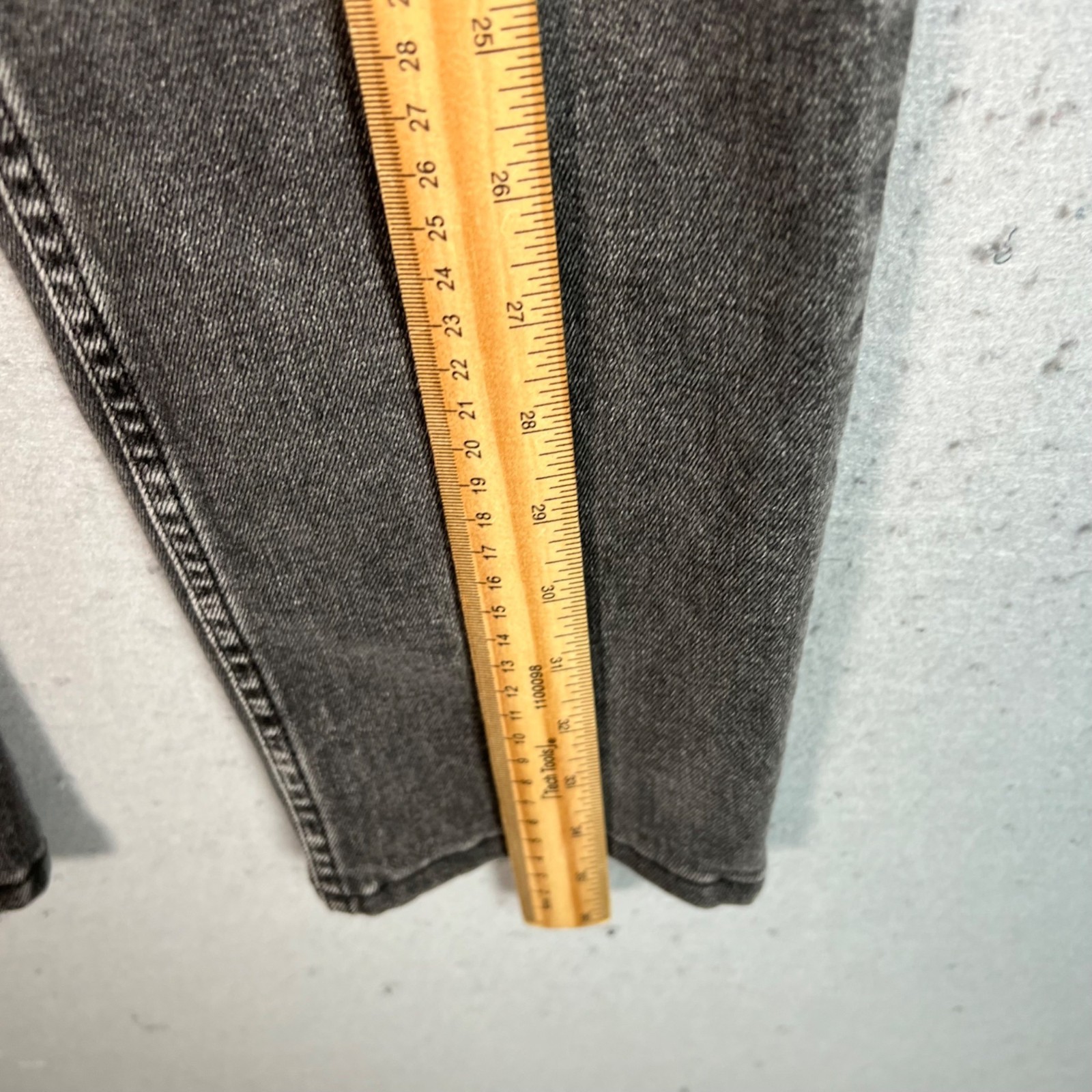 Everlane High Rise Straight Jeans Gray Size 25 Ankle Womens Denim