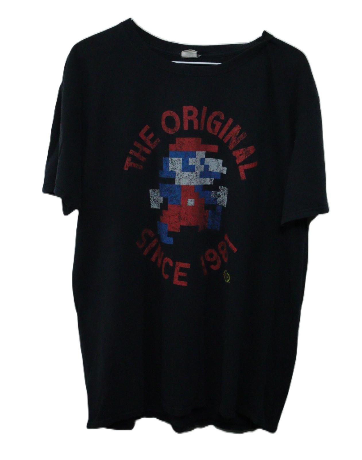 Gildan Soft XL Black T-Shirt The Original Since 1981 Super Mario Nintendo T0432