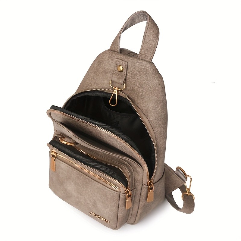 Multifunctional fashionable backpack, double-shoulder bag, daily backpack