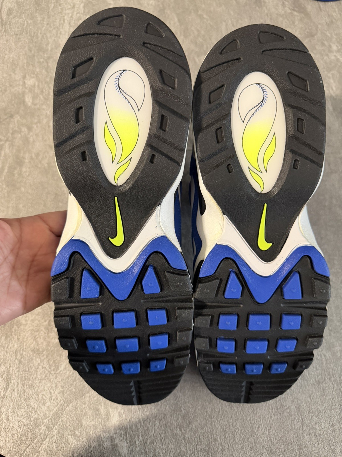 Nike Air Griffey Max 1 Varsity Royal 2021 Size 10.5M