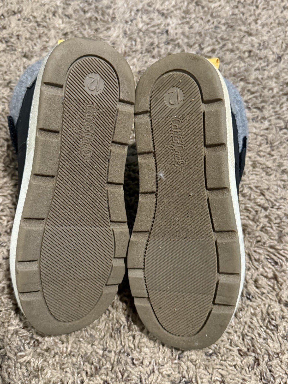 Cat & Jack Boys Toddler Size 12 Boots Blue & Gray