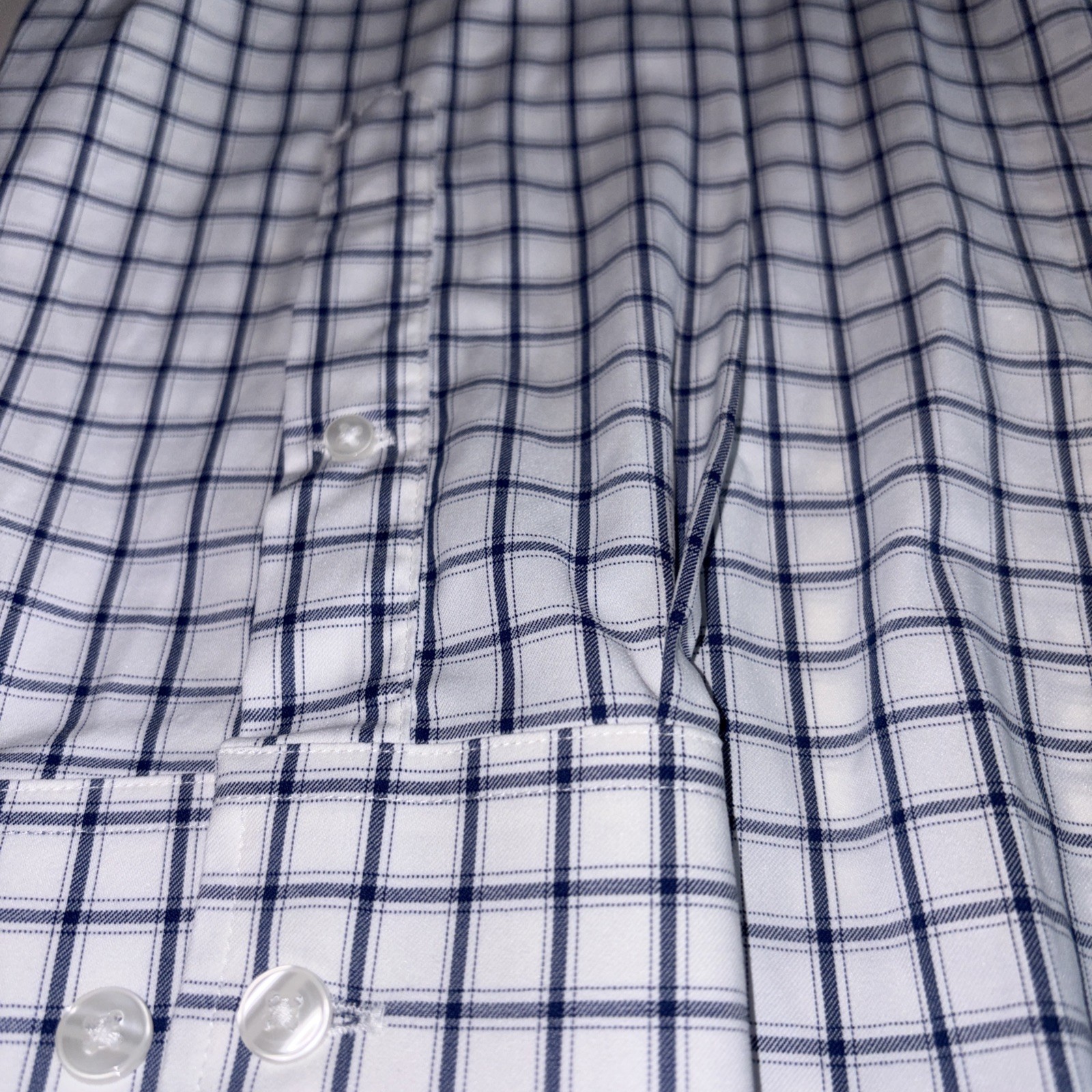 Bonobos Men’s Slim Fit Button-Down Tech Dress Shirt, Blue, Size XXL NWT NEW