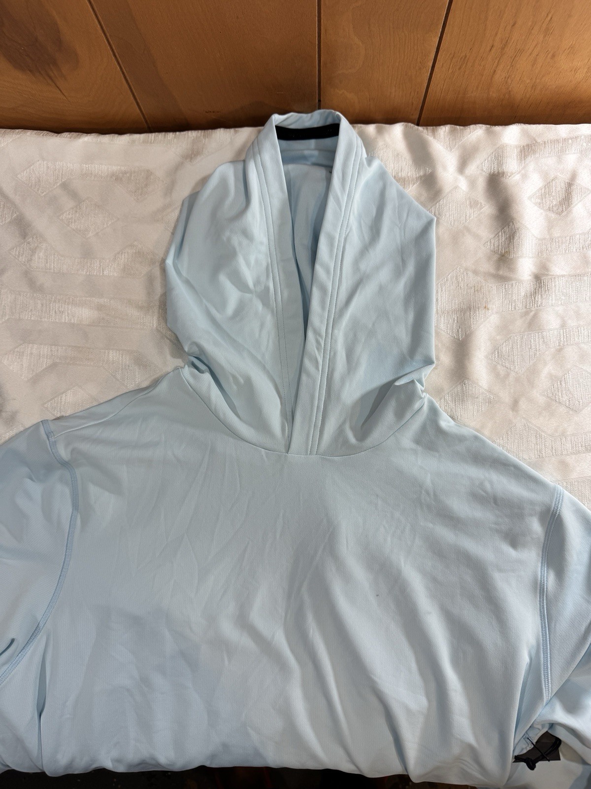 G/FORE Men’s Pullover Hoodie XL Blue Solid Long Sleeve Hooded GMM000015