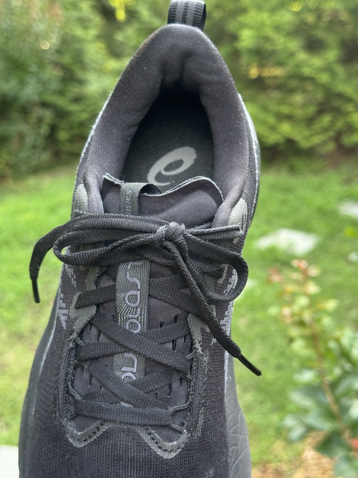 Asics Novablast 5 Women’s Size 8 Athletic Running Black Shoe