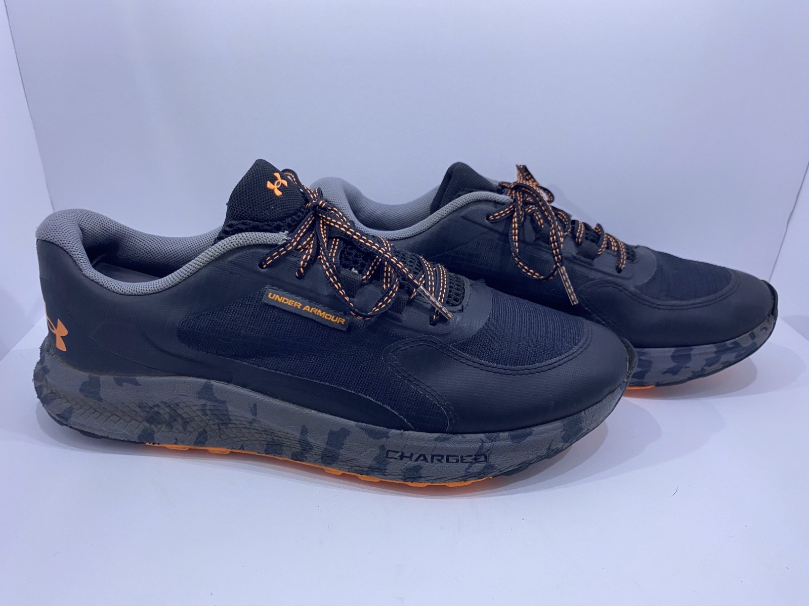 Under Armour Bandit Trail 3 Men’s Trail Running Shoes Black/Orange Blast Size 9