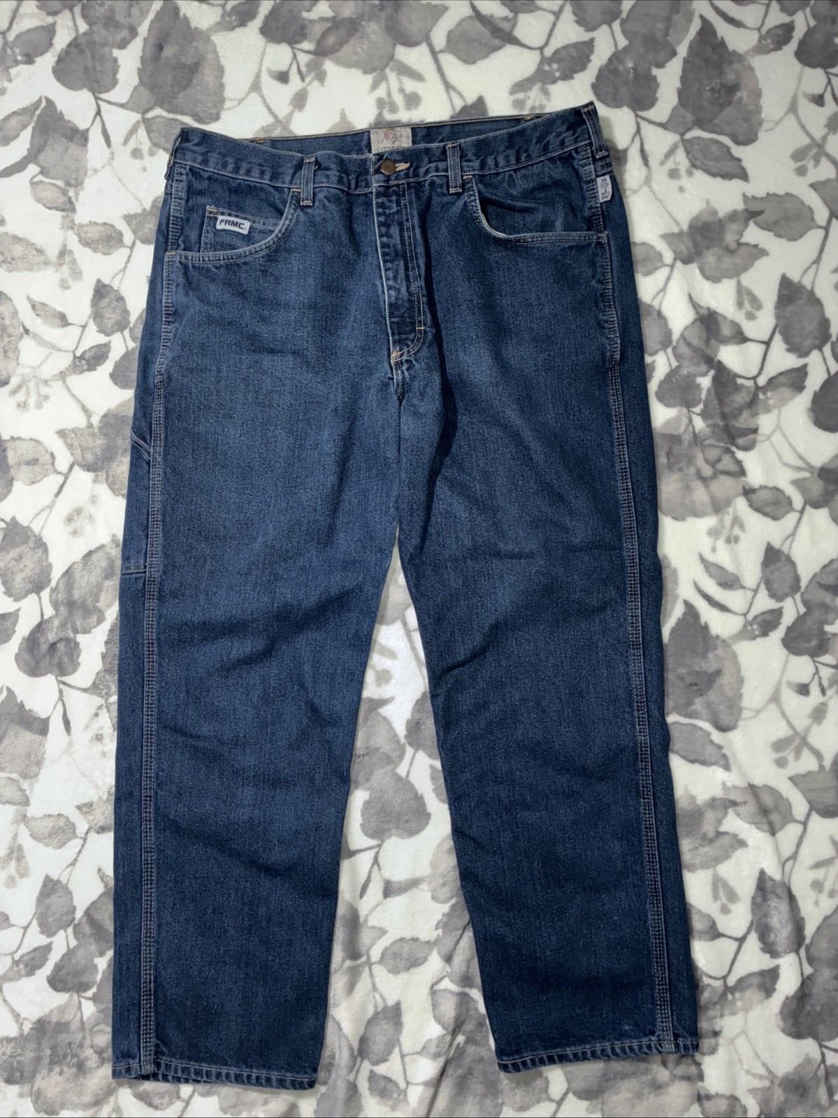 Tyndale FR Jeans Blue Flame Resistant Utility F290T FRMC CAT 2 USA Men’s 38×30