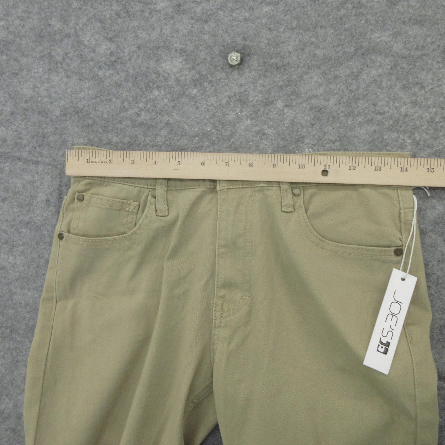 Joes Jeans Pants Boys 18 Khaki Straight Narrow The Brixton Stretch Cotton New