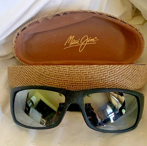 MAUI JIM Unisex World Cup Matte Black Rubber Polarized Sunglasses 266-02MR