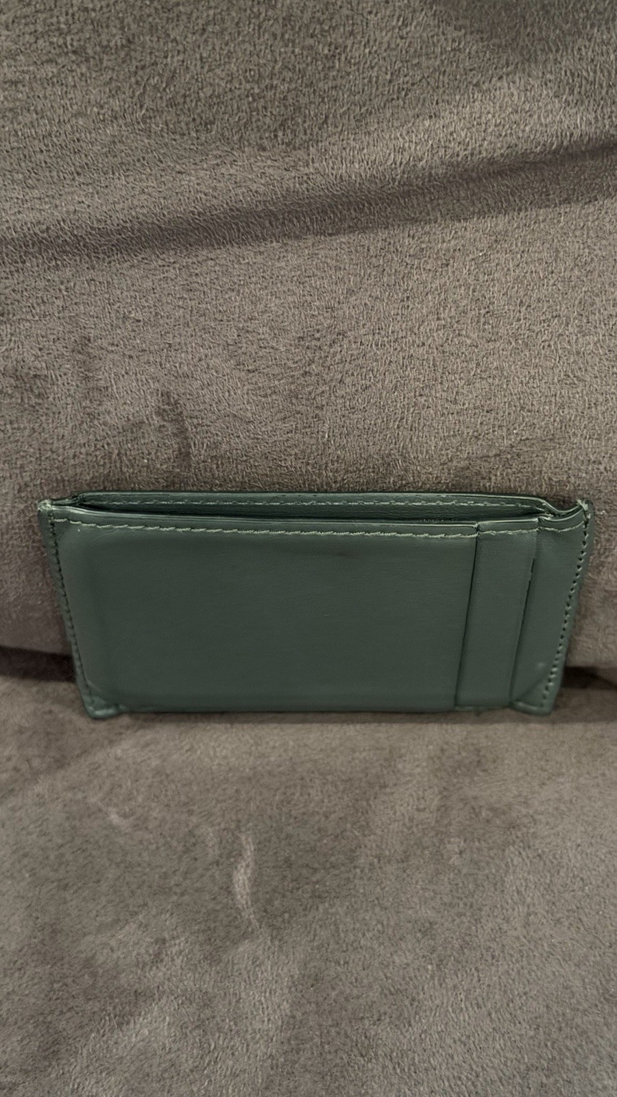 Tiffany & Co. Black Leather Card Holder with Tiffany Blue Pouch pre owned