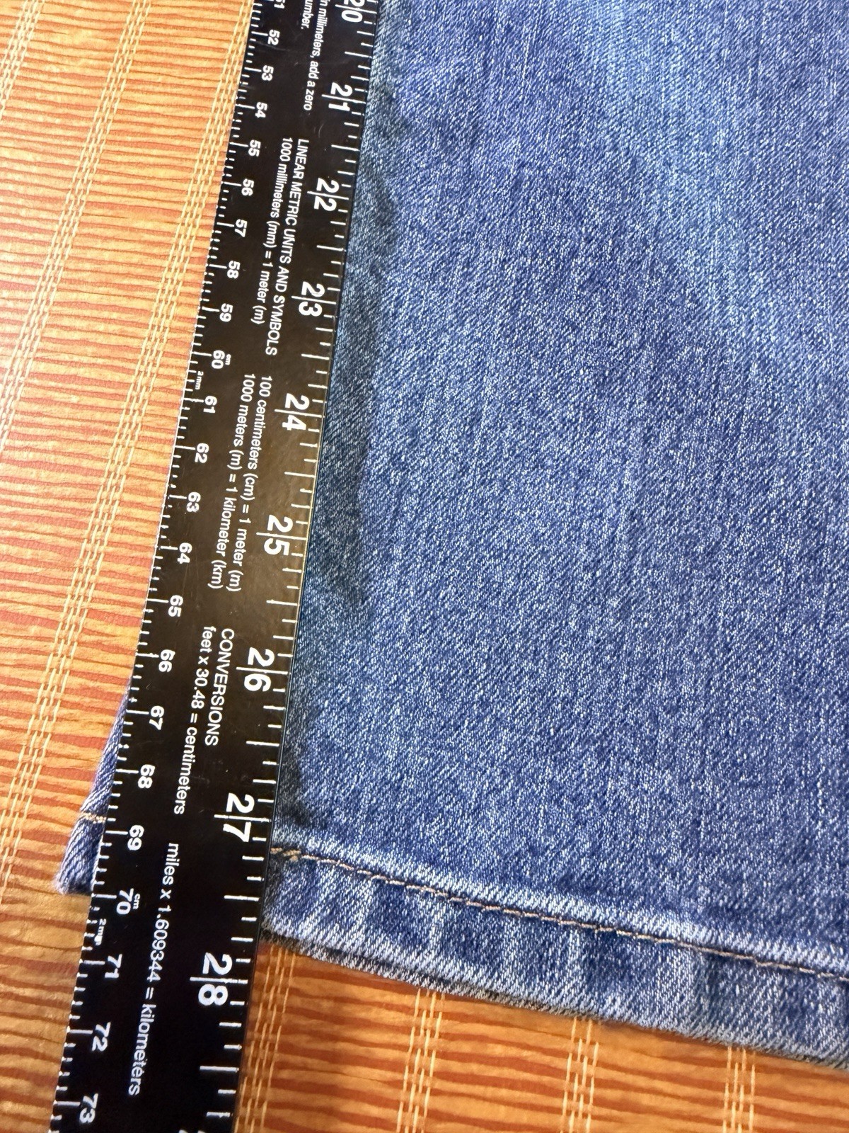 Ariat Rebar M4 Relaxed Boot Cut Jeans Men’s 28/30 Blue Durastretch Edge[H-144]