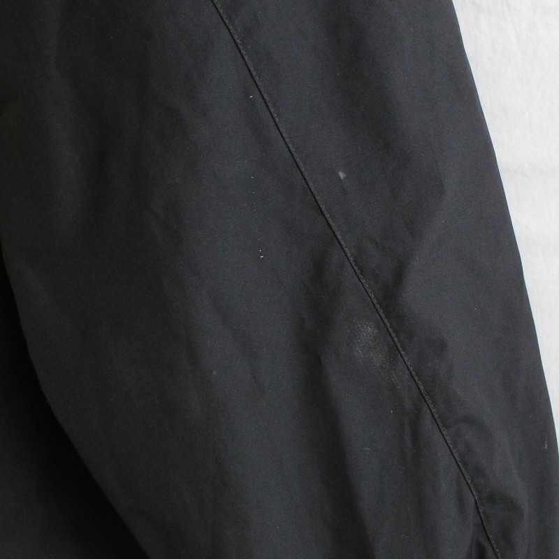IZOD Men’s L Lightweight Black Windbreaker 1/2 Zip Jacket 90’s
