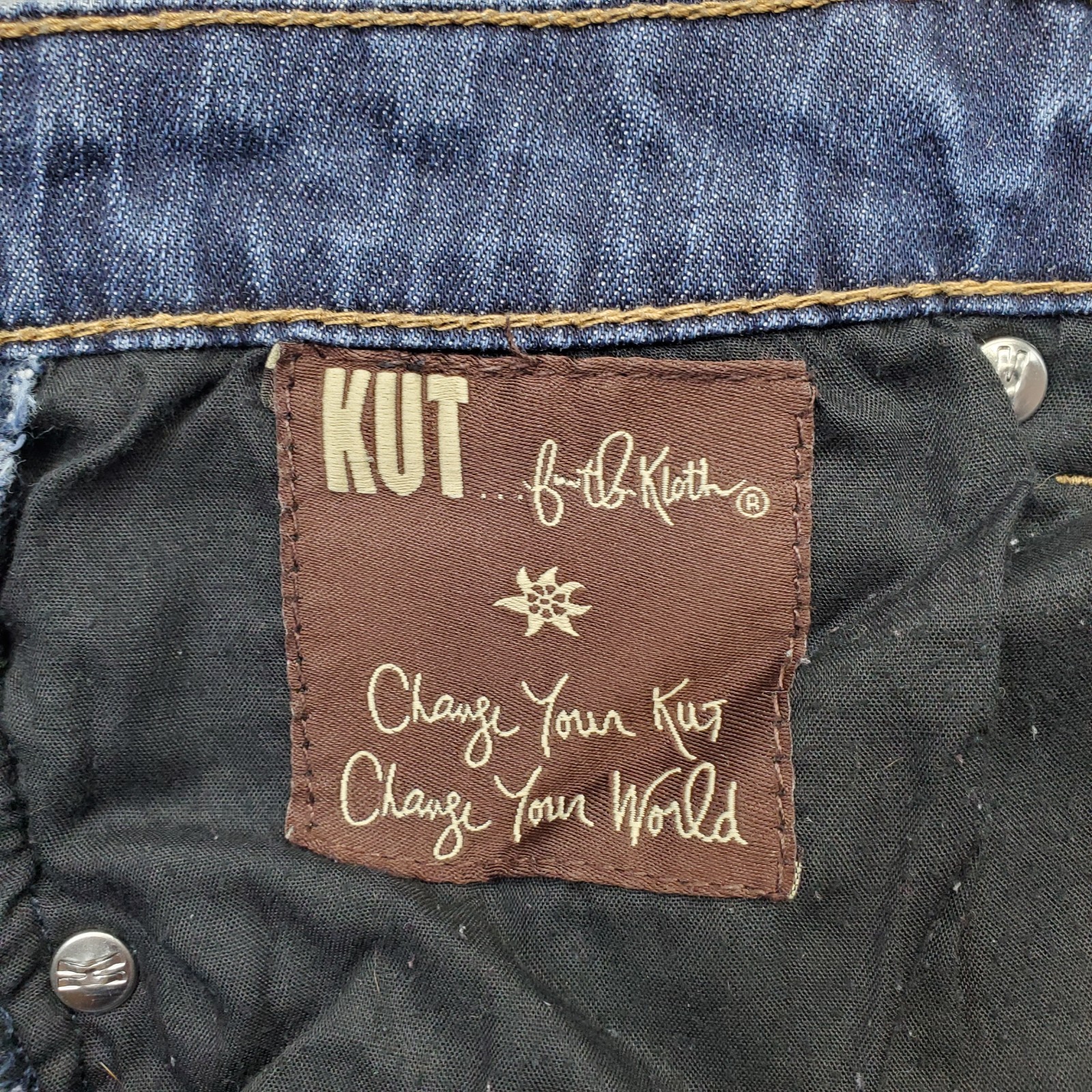 KUT from the Kloth Jeans Womens 6 Blue Denim Slim Fit Stretch 5-Pocket Design