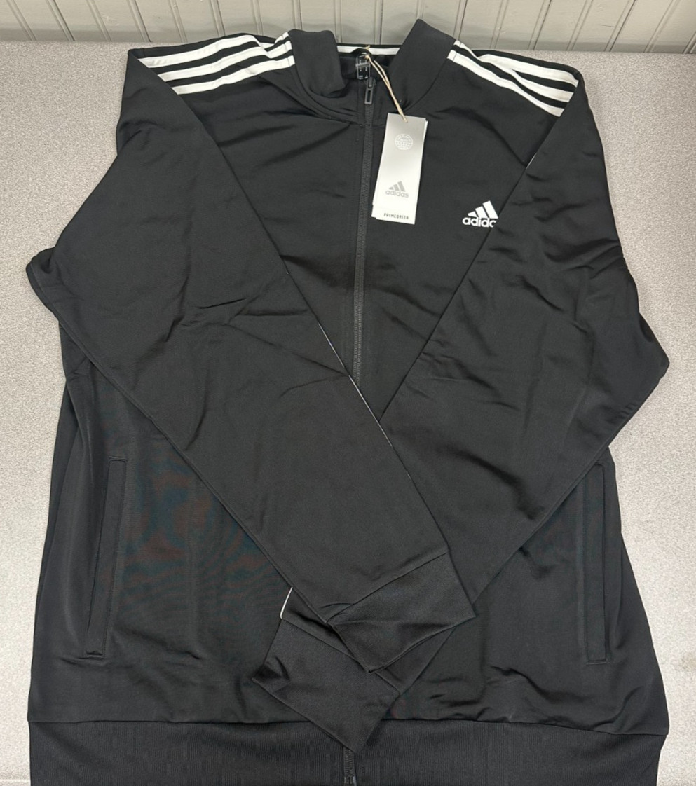 ADIDAS Men’s 3 Stripe Tricot Jacket Assorted Colors and Sizes NWT