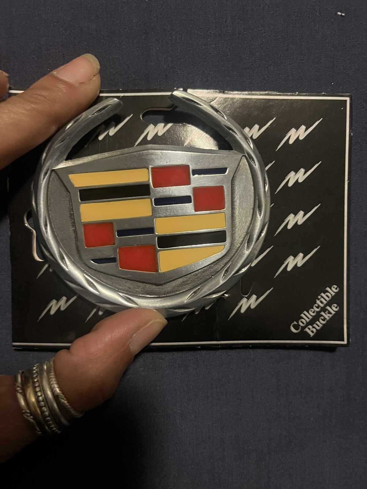 Cadillac Motors Belt Buckle