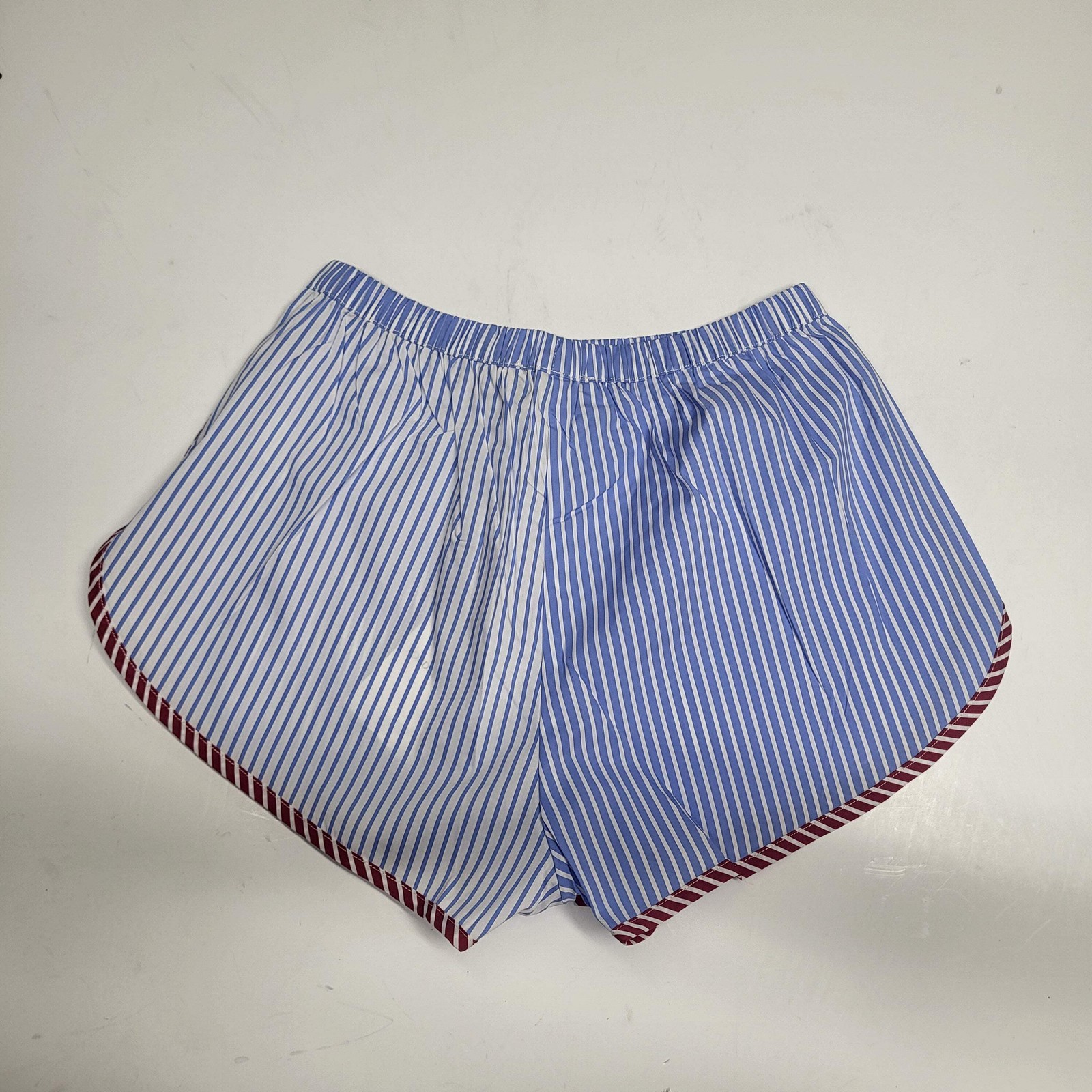 SOLID AND STRIPED The Lester Stripe Shorts XS Colorblock Marina SU26B661PYDCBM