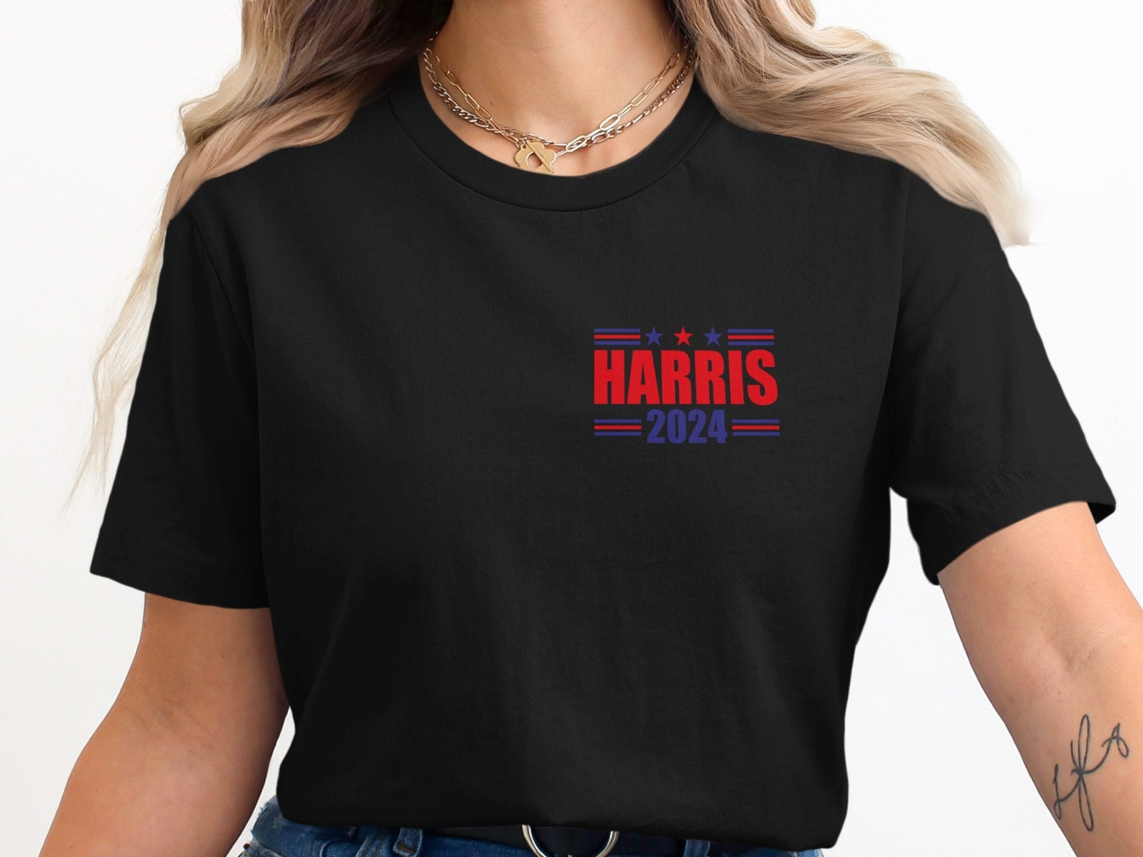 Patriotic Harris 2024 Election Campaign T-Shirt