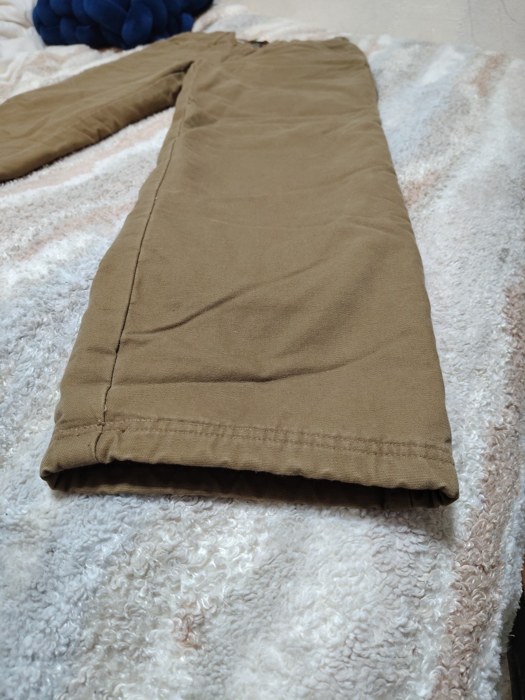 Guide Series Fleece Lined Multi Pocket Insulated Cotton Canvas Pants Sz 30 x 30