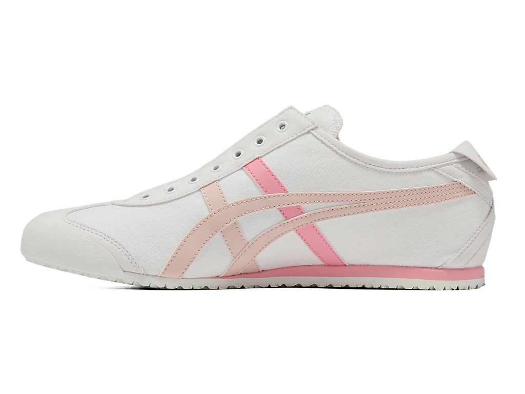 1183A360-132 Onitsuka Tiger Mexico 66 Slip-On WhiteGinger Peach (Men’s)