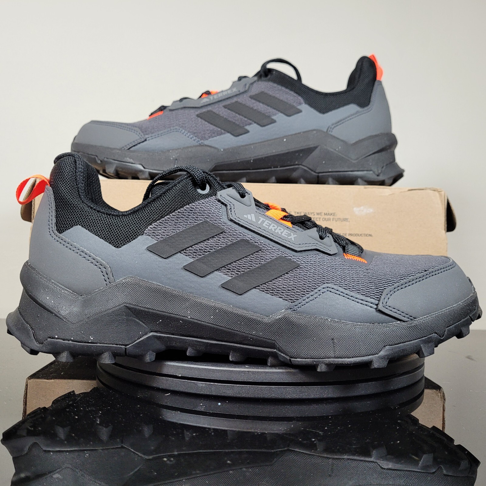 Adidas Terrex AX4 Outdoor Athletic Hiking Shoes Black Gray HP7391 Men’s Sz 8.5